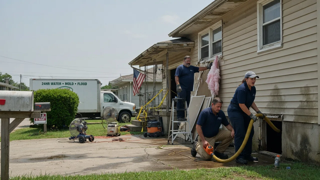 Water Damage Repair in Fisher, AR near me